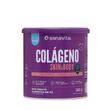 Imagem de Colágeno Skin & Body Sabor Neutro 300g Sanavita