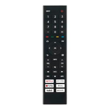 Imagem de Controle remoto substituído universal adequado para Hisense Smart Android TV ERF3Z80H ERF3J80H 55U6G 55U8G 65U8G 55A6H 55U7G 55U8G 65A6H 65U7G 70A6H 50A6H 75U8H 43A6H 32A4A4H 5HF 40 A4H 40A45HF 43A45H