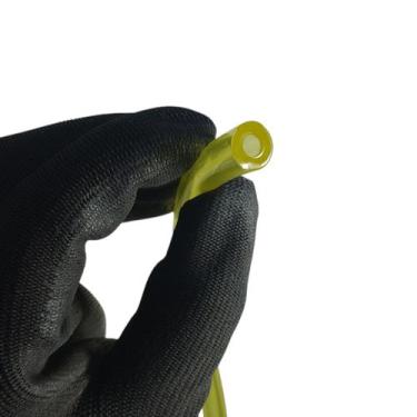 Imagem de 5 Metros de Mangueira Combustível Silicone Amarela 5mm x 2,5mm Borrach
