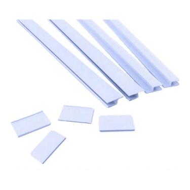 Imagem de Kit Subida de Teto/ Alçapão, tam 60x60, Cor Branco Gelo - Aurora