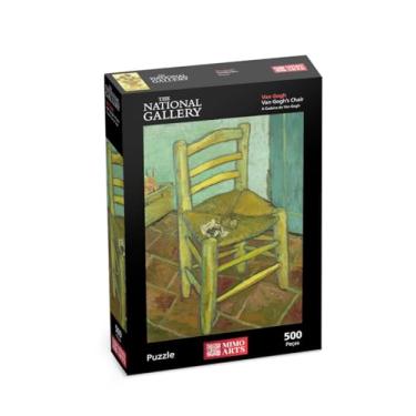 Imagem de Van Gogh, quebra cabeça 500 peças, A Cadeira, National Gallery Mimo brinquedos