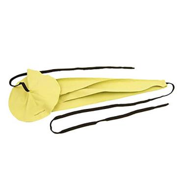 Imagem de Limpador de cotonete de saxofone de design exclusivo, pano de limpeza de saxofone para saxofone soprano para saxofone e flauta para amantes de saxofone (amarelo)