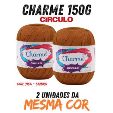 Imagem de LINHA CHARME CIRCULO 150G kit 02 UN, 7154 - SAIBRO
