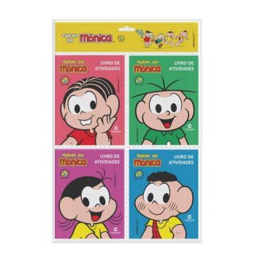 Imagem de Solapa Pop Com 4 Minilivros De Atividades - Turma Da Mônica