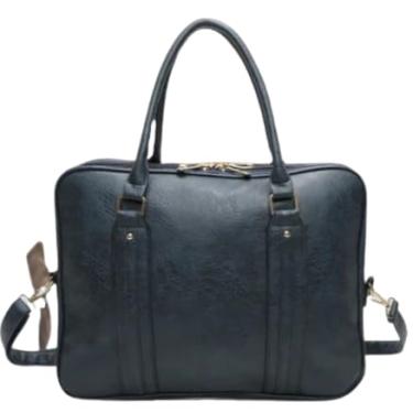 Imagem de Pasta Executiva Notebook Maleta Bolsa Azul