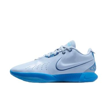 Imagem de NIKE Tênis de basquete Lebron XXI (FQ4052-400, azul claro/azul herói/azul glacial/azul quadra) tamanho 39