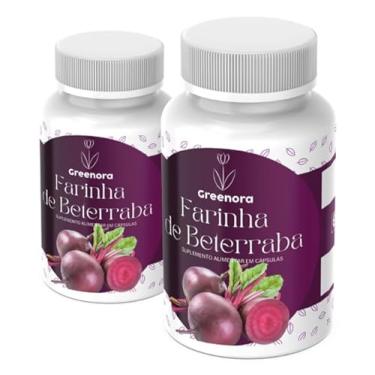 Imagem de Farinha de Beterraba - Greenora - 60 Cápsulas (Kit 2)