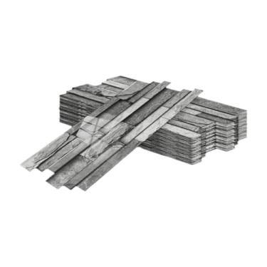 Imagem de Wswqop Papel de parede autoadesivo 48x, filme de PVC, papel de parede de tijolo de pedra para armários, lavanderia, a