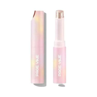 Imagem de Sombra Em Bastão Creme Brilhante E Cintilante Com Aplicador Giratório 