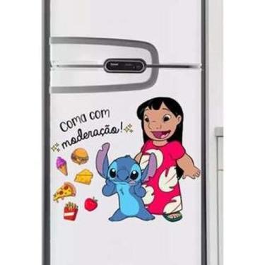 Imagem de Adesivo De Geladeira Lilo E Stitch Mod 1 - Lojinha Da Luc