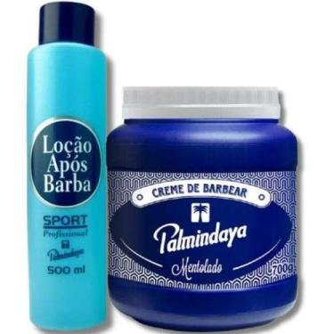 Imagem de Creme Barbear Palmindaya 700g com Pós Barba Sport