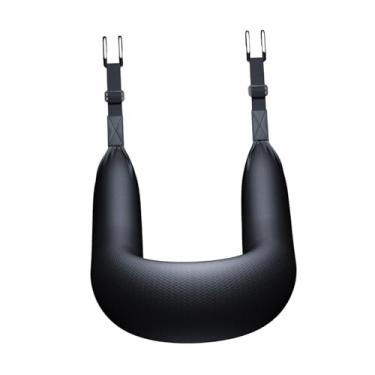 Imagem de oshhni Cinto de suporte para maca traseira, versátil, para pendurar na porta, treino em casa, portátil, fácil de instalar, dispositivo de tração na cintura,