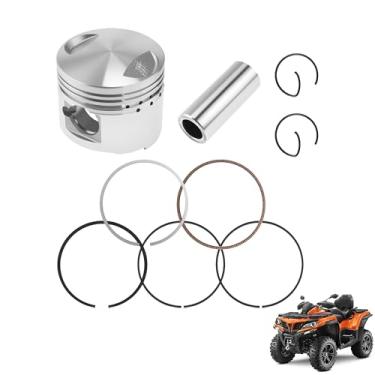 Imagem de New Olym Kit de anel de pistão GY6 50-100cc 39 mm/1,54" para motores SUNL ATV 139QMB 139QMA - pino de 13 mm 30 mm de comprimento