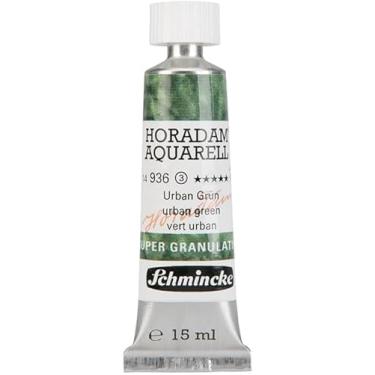 Imagem de Schmincke - HORADAM® AQUARELL, Super Granulação, Verde Urbano, 14 936 006, 15 ml, tons de granulação muito forte, melhores aquarelas super granuladas