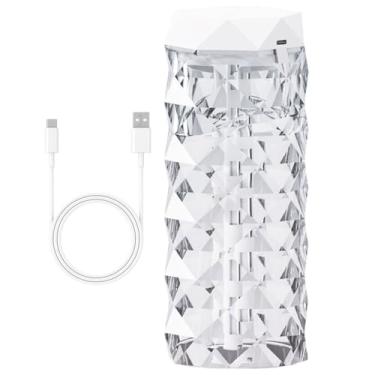 Imagem de Humidificador de Mesa - Humidificador Pessoal com Luz de 7 Cores,Difusor Portátil Silencioso com 2 Modos de para Carro, Dormitório, Berçário, Quarto e Escritório