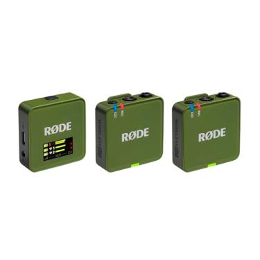 Imagem de RØDE Wireless GO (Geração 3) – Microfone sem fio compacto – Áudio impecável, gravação flutuante de 32 bits, controle automático de nível, para telefones, câmeras e computadores (Moss)
