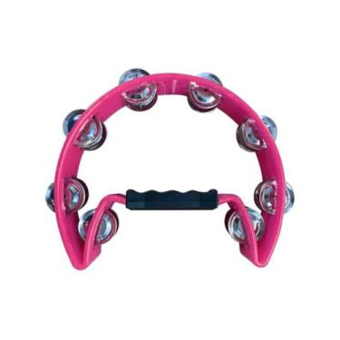Imagem de Pandeirola mxt meia lua rosa