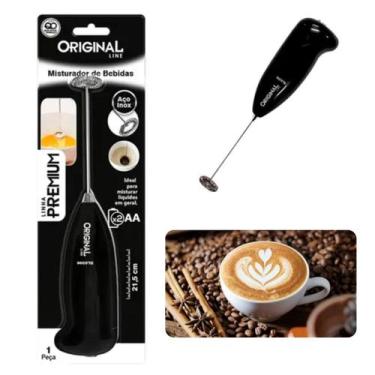 Imagem de Mixer A Pilhas Inox Café Leite Nescau Toddy Whey Shake - Original Line