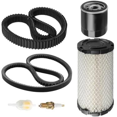 Imagem de EMIHO Kit de ajuste de carrinho de golfe correias de acionador de partida substituem 606138 606136 Apto para modelos a gás EZGO TXT RXV 2008-2011 com correia de acionamento de embreagem e correia