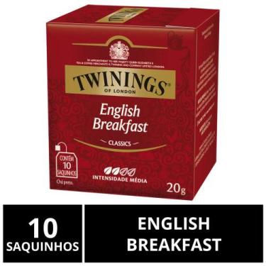 Imagem de Chá Twinings, Caixa 10 Saquinhos, Chá English Breakfast