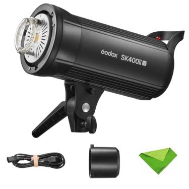 Imagem de EACHSHOT Sk400Iiv 400Ws Strobe Studio Flash Gn65 5700K 2.4G Com Lâmpada Led De Modelagem Bowens Mount Monolight Strobe Light Para Estúdio, Retrato, Fotografia Comercial, Etc. (Versão Atualizada Do S