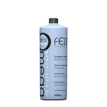 Imagem de Escova Progressiva Omega Zero Unique Nanoplastia Capilar 500ml - felps