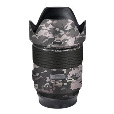 Imagem de Adesivo de lente de câmera antiarranhões para Tamron SP 45 mm F1.8 adequado para Canon EF Mount Coat Wrap película protetora de corpo protetor capa de pele 45 1.8 (Camuflagem de campo)