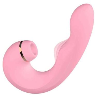 Imagem de Vibrador e Estimulador Clitoriano Recarregável Miltifuncional 3 Em 1 -