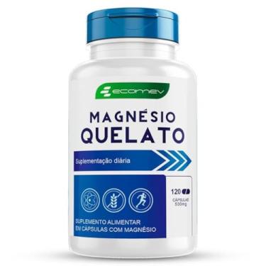 Imagem de Magnesio Quelato 500Mg 120 Cápsulas - Ecomev (1 Unidade)