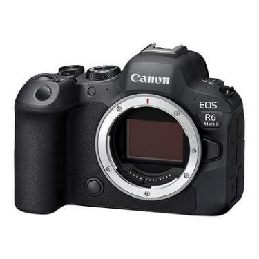 Imagem de Câmera Mirrorless Canon Eos R6, Corpo Mark II, 24.2MP, Bluetooth, Wifi, USB, Preto