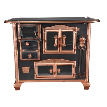 Imagem de Fogao a Lenha Venax n 2 Princess Preto Rose Gold SD