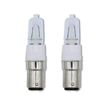 Imagem de lumenivo Substituição para lâmpadas de halogêneo 64475 120V 100W, BA15D 100W ESR Long T4 DC baioneta lâmpadas de halogênio para lâmpadas de leitura, lâmpadas de chão, lâmpadas de mesa, lâmpadas de