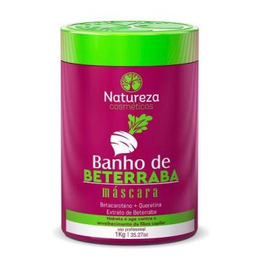 Imagem de Máscara Hidratante Beterraba 1kg Natureza Comésticos - Natureza Cosmet
