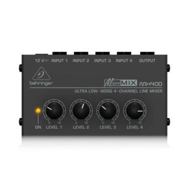 Imagem de Mesa De Som/Micro Mixer 4 Canais Mx 400 - Behringer