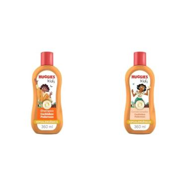 Imagem de Huggies Shampoo Kids Cachinhos Poderosos 360ml + Huggies Condicionador Kids Cachinhos Poderosos 360 ml