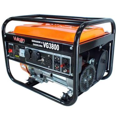 Imagem de Gerador Gasolina VG3800 4T 208CC 7HP 3,00kva Bivolt com Part - VULCAN