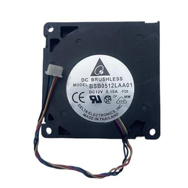 Imagem de Novo BSB0512LAA01 Ventilador de quatro pinos Turbo Cooler CPU Cooling DC12V 0.10A 50 * 50 * 10mm 5CM Ventilador