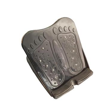 Imagem de rockible Prancha inclinada para alongamento de panturrilhas, prancha inclinada para auxílio emagrecimento de pernas, equipamento de ginástica, maca de, Preto