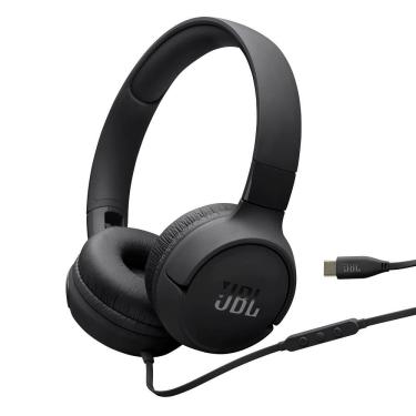 Imagem de Fone Headphone Tune 520C Preto, USB-C, JBLT520CBLK, HARMAN JBL