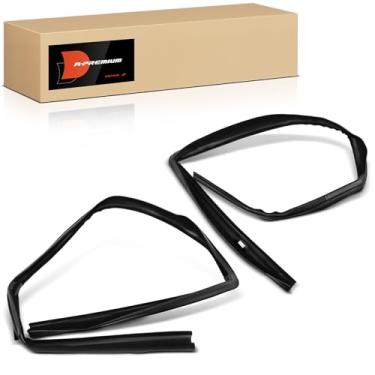 Imagem de A-Premium Substituição de vedação Weatherstrip para Dodge Dakota 1987-1996 Canal de vidro de janela de porta, esquerda e direita, um conjunto de 2