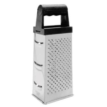 Imagem de Ralador 4 Faces Quadrado Em Inox Alça 22 Cm Mimo Style Asa8