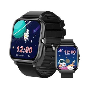 Imagem de Relógio Inteligente Infantil LIGE 1.83'' HD Com Despertador, À Prova D