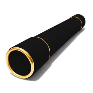 Imagem de KIT 10 Canudo de Formatura em Camurça - locabeca, Preto, Adulto