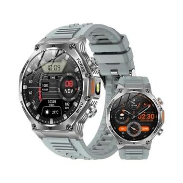 Imagem de Relógio Inteligente Bluetooth Masculino 5.2 IP67 À Prova D'Água Bateri