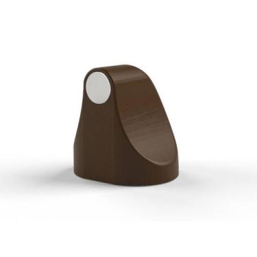 Imagem de Trava Porta Magnético Universal ComfortDoor Marrom Escuro - Comfort do