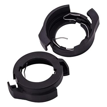 Imagem de Adaptador de luz de neblina LED H7, 1 par de clipe de retenção de lâmpada LED H7 H7 adaptador de lâmpada de LED soquete de suporte