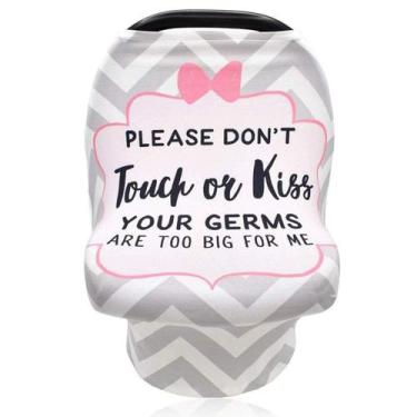Imagem de Capa de assento de carro para bebês SWESEN No Touching Nursing Canopy