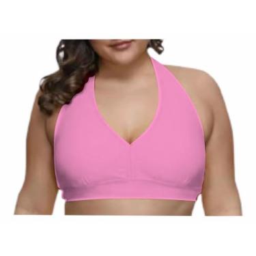 Imagem de Top Plus Size Reforçado Fitness Academia Ginastica Moda dia dia casual