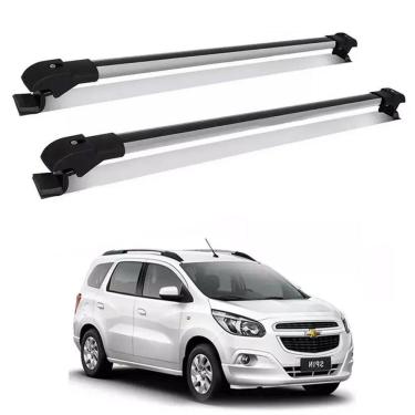 Imagem de Rack Teto Travessa Gm Spin 2012 A 2024 Slim Prata