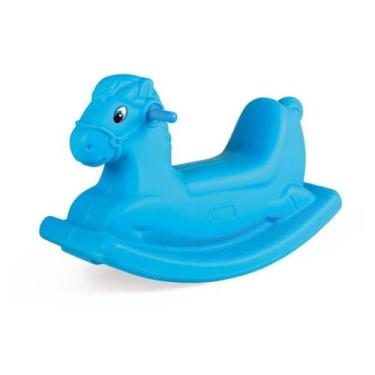 Imagem de Gangorra Infantil Huppa Huppa Cavalinho Balanço Azul e Rosa Entrega  -